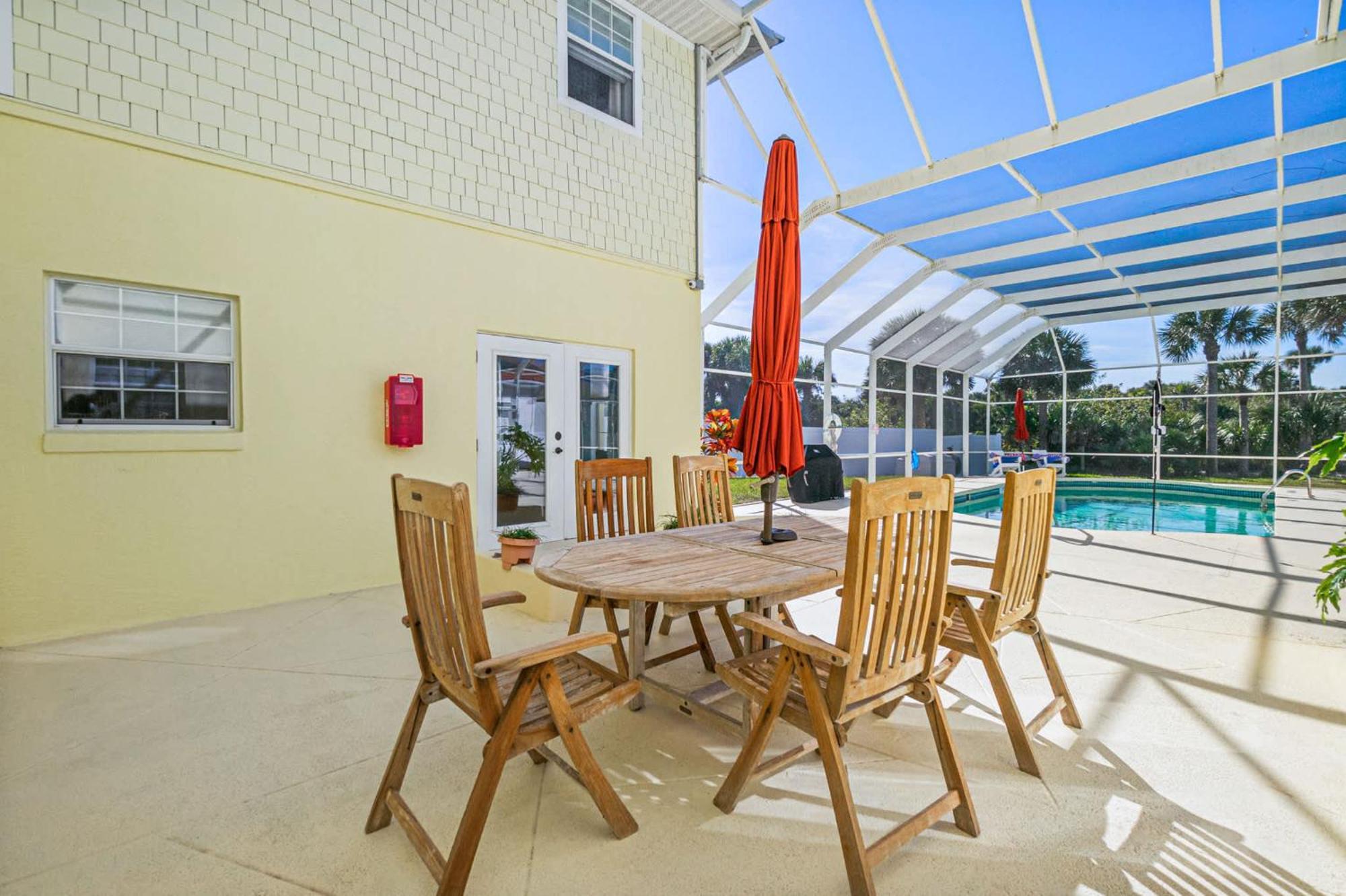 Flagler Beach Bed And Breakfast Pool Jaccuzzi Suite Exterior photo