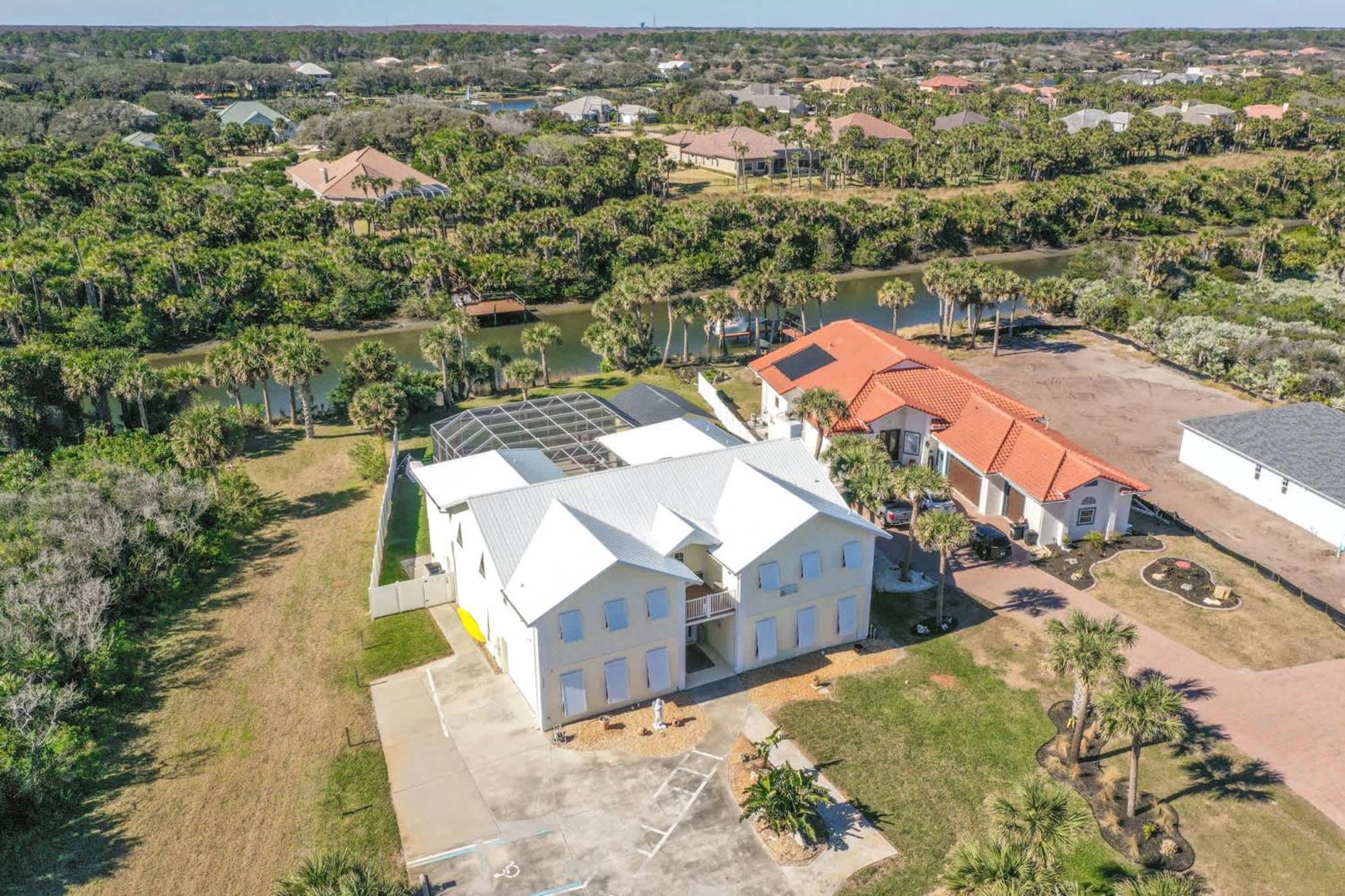 Flagler Beach Bed And Breakfast Pool Jaccuzzi Suite Exterior photo
